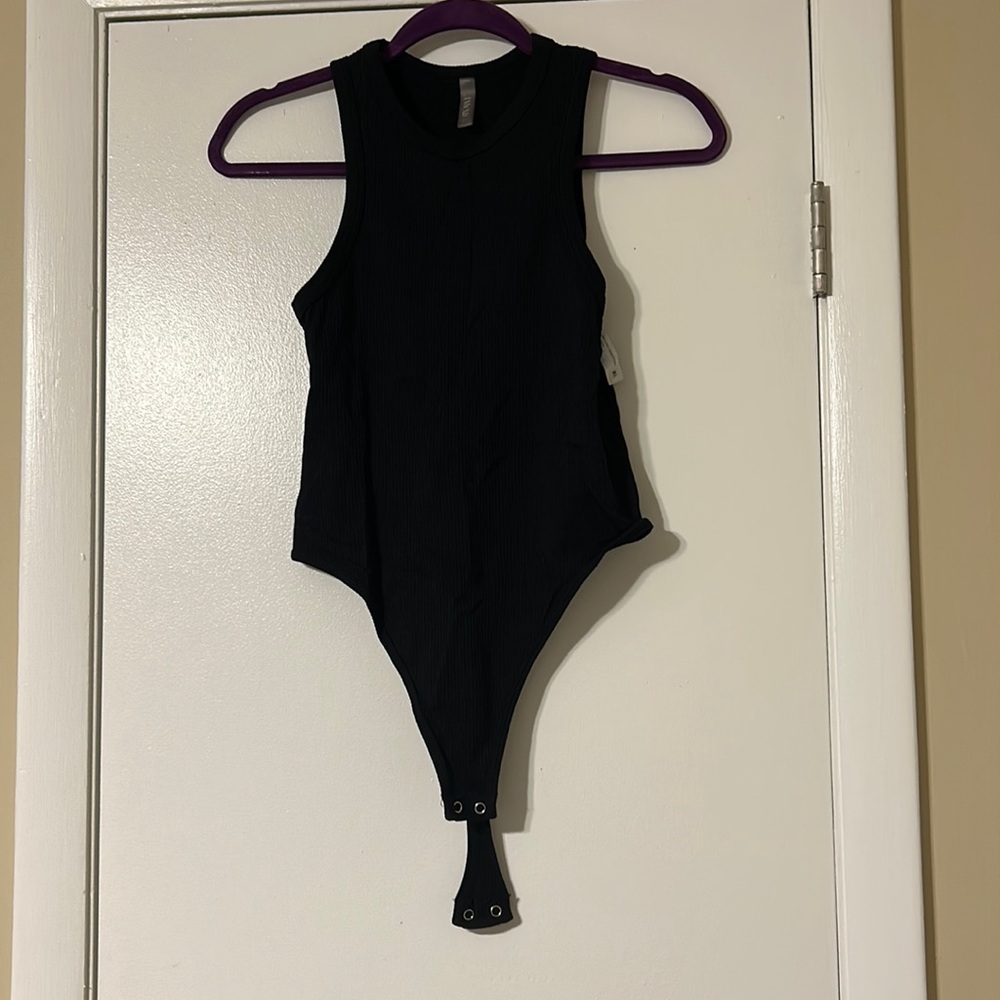 Black One Piece Bodysuit